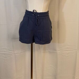 Forever 21 Dark Blue Women's Cargo Shorts